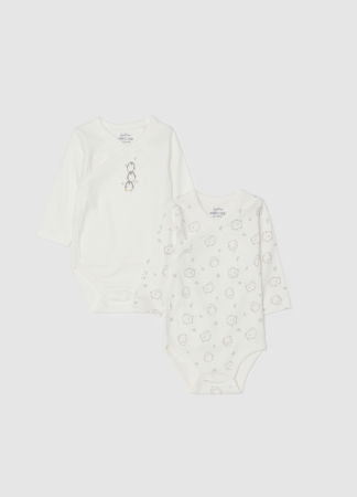 Baieti 0-9 LUNI - OVS Kids Body Maneca Scurta Sugar Swizzle Baieti 0-9 Luni