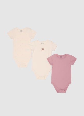 Body si Salopete - OVS Kids Body Maneca Scurta Violet Fete 0-9 Luni