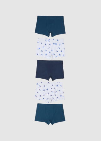 BAIETI - OVS Kids Boxeri Blue/White Baieti 10-15 Ani