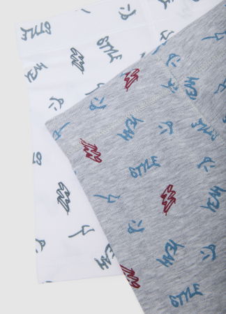 Аксессуары - OVS Kids Боксеры Для Мальчиков Blue/White 10-15 Лет