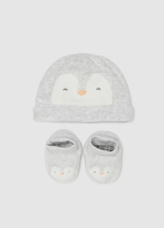 Caciuli - OVS Kids Caciula Gri Baieti 9-36 Luni