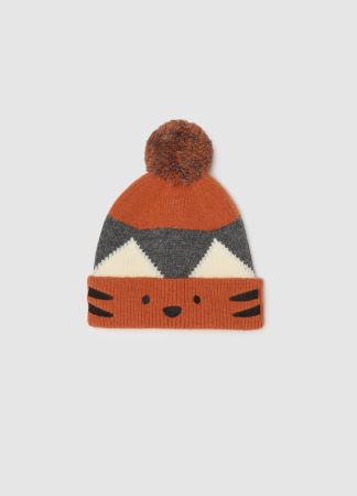 Шапки - OVS Kids Шапка Для Мальчиков Серая/Оранжевая 3-10 Лет