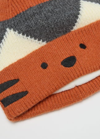 OVS Kids Шапка Для Мальчиков Серая/Оранжевая 3-10 Лет [2]