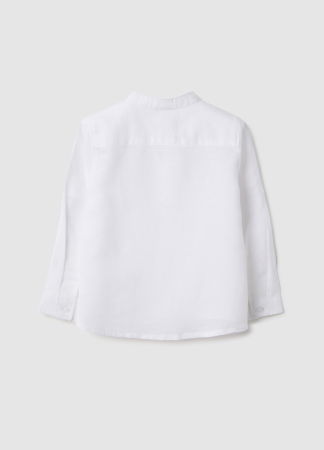 Camasi - OVS Kids Camasa Denim Alba Baieti 9-36 Luni