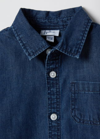 МАЛЬЧИКИ - OVS Kids Джинсовая Рубашка Для Мальчиков Dark Blue 9-36 Месяцев
