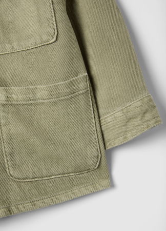 Baieti 9-36 LUNI - OVS Kids Camasa Denim Verde Baieti 9-36 Luni