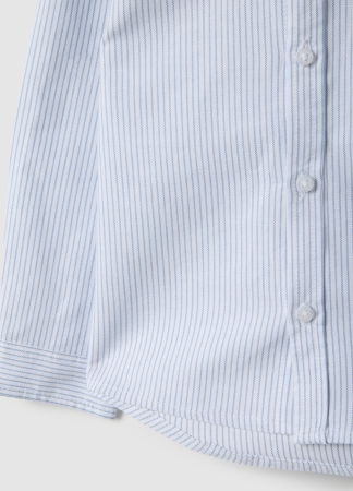 МАЛЬЧИКИ - OVS Kids Джинсовая Рубашка Для Мальчиков White/Lt Blue 9-36 Месяцев