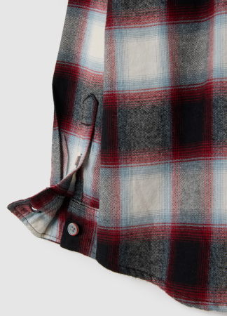 Рубашки - OVS Kids Рубашка С Длинным Рукавом Для Мальчиков Black/Red Check 3-10 Лет