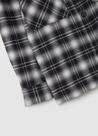 ДЕВОЧКИ - OVS Kids Рубашка С Длинным Рукавом Для Девочек Black/White Check 3-10 Лет