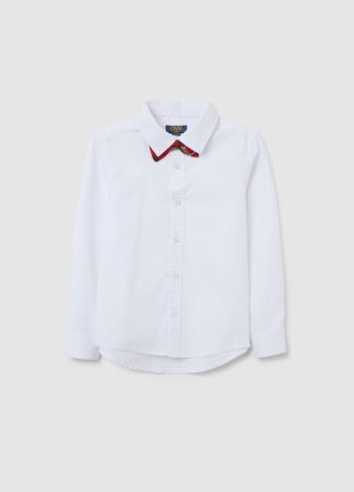 МАЛЬЧИКИ - OVS Kids Рубашка С Длинным Рукавом Для Мальчиков Bright White 3-10 Лет