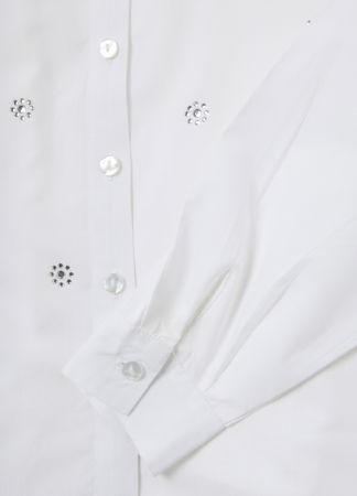 Camasi si Bluze - OVS Kids Camasa Maneca Lunga Brilliant White Fete 3-10 Ani