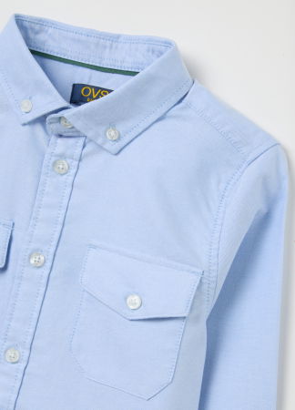 BAIETI - OVS Kids Camasa Maneca Lunga Light Blue Baieti 3-10 Ani