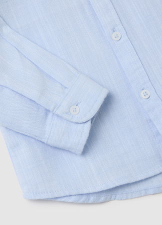 Camasi - OVS Kids Camasa Maneca Lunga Light Blue Baieti 9-36 Luni