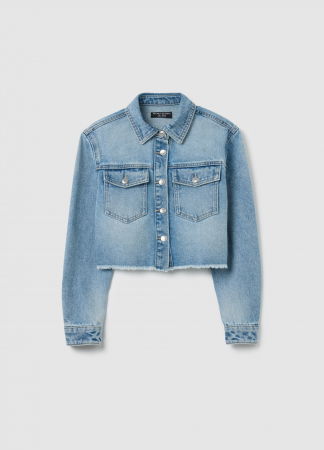 FETE - OVS Kids Camasa Maneca Lunga Medium Light Blue Fete 10-15 Ani