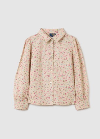 Девочки 3-10 ЛЕТ - OVS Kids Рубашка С Длинным Рукавом Для Девочек Mother Of Pearl 3-10 Лет