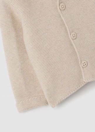 Трикотажы - OVS Kids Кардиган Для Мальчиков Beige Melange 0-9 Месяцев