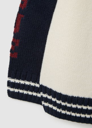 Tricotaje - OVS Kids Cardigan Blue/White Baieti 3-10 Ani