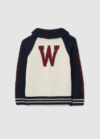 Baieti 3-10 ANI - OVS Kids Cardigan Blue/White Baieti 3-10 Ani