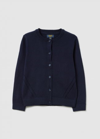 Tricotaje - OVS Kids Cardigan Maritime Blue Fete 3-10 Ani