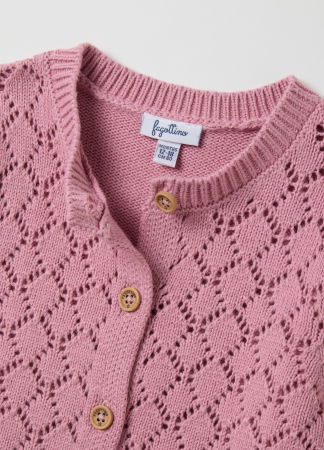 FETE - OVS Kids Cardigan Mauve Mist Fete 9-36 Luni