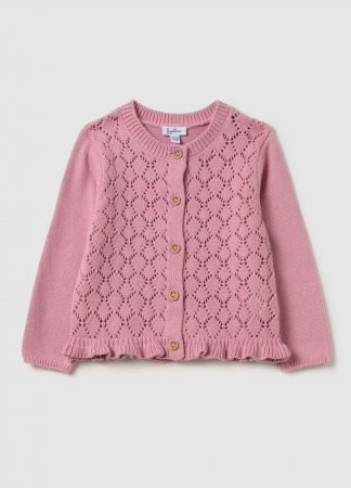 Tricotaje - OVS Kids Cardigan Mauve Mist Fete 9-36 Luni