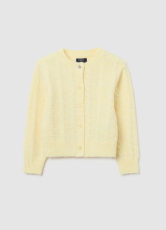 Tricotaje - OVS Kids Cardigan Pastel Yellow Fete 3-10 Ani
