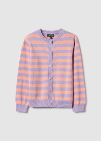 FETE - OVS Kids Cardigan Violet-Striped Orange Fete 3-10 Ani