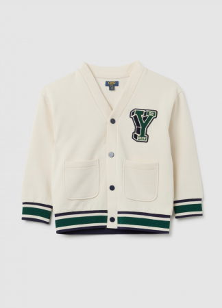 BAIETI - OVS Kids Cardigan White Smoke Baieti 3-10 Ani