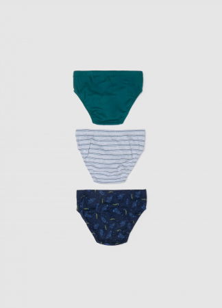 BAIETI - OVS Kids Chiloti Albastri/Verzi Baieti 10-15 Ani