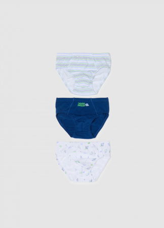 BAIETI - OVS Kids Chiloti Blue/White Baieti 3-10 Ani