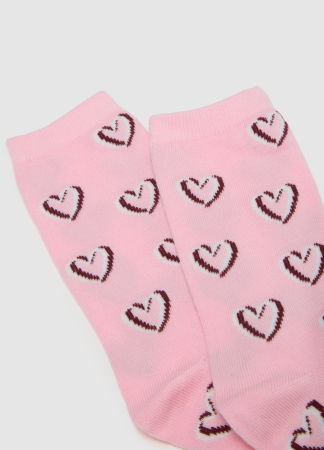 ДЕВОЧКИ - OVS Kids Носки С Антискользящей Подошвой Для Девочек Белые/Розовые 10-15 Лет