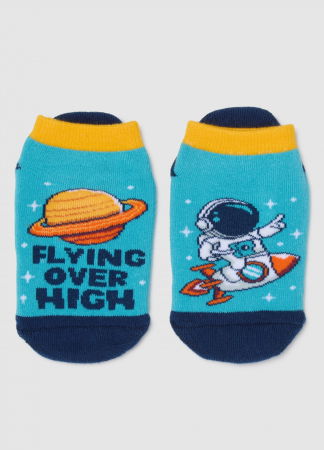 Аксессуары - OVS Kids Носки С Антискользящей Подошвой Для Мальчиков Blue/Lt Blue 10-15 Лет