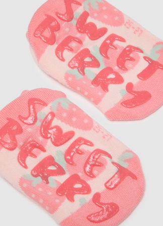 Accesorii - Ciorapi Antislip Flamingo Plume Fete 3-10 Ani