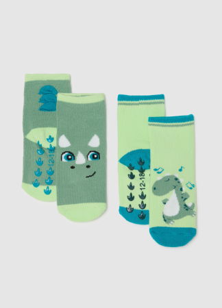 ДЕВОЧКИ - OVS Kids Носки С Антискользящей Подошвой Для Девочек Многоцветные 9-36 Месяцев