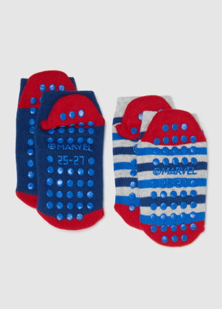 Аксессуары - OVS Kids Носки С Антискользящей Подошвой Для Мальчиков Rosu-Blue 10-15 Лет