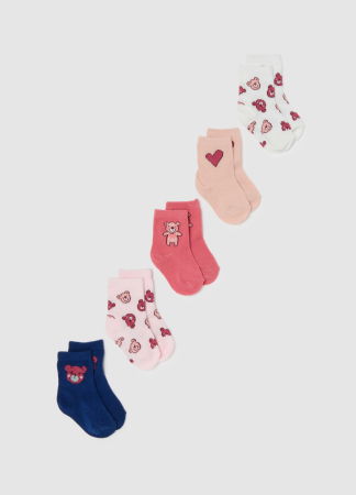 FETE - OVS Kids Ciorapi Multicolori Fete 9-36 Luni