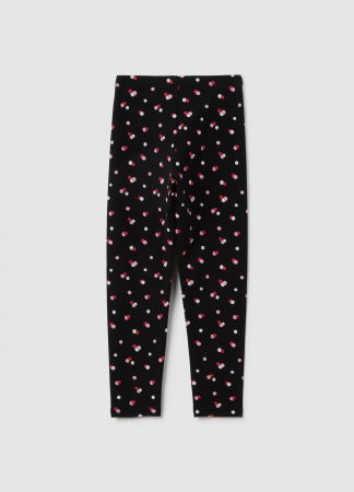 Девочки 3-10 ЛЕТ - OVS Kids Леггинсы Для Девочек Black Beauty  3-10 Лет