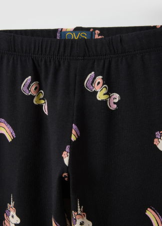 ДЕВОЧКИ - OVS Kids Леггинсы Для Девочек Black Beauty  3-10 Лет