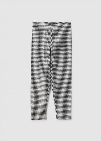 Pantaloni - OVS Kids Colanți Negri/Albi Fete 3-10 Ani