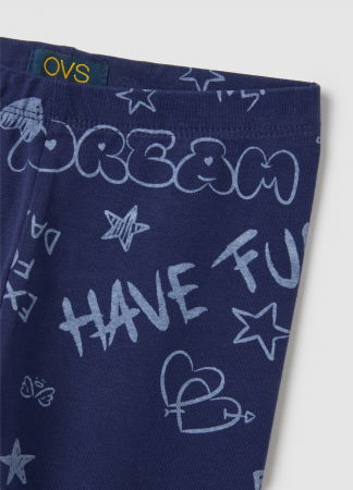 FETE - OVS Kids Colanți Patriot Blue Fete 3-10 Ani