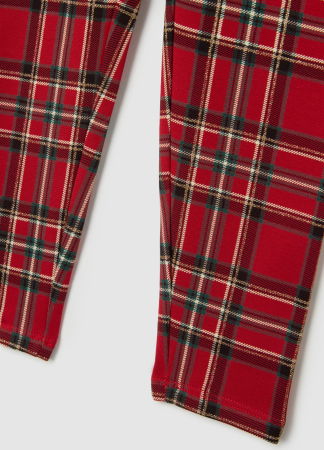 ДЕВОЧКИ - OVS Kids Леггинсы Для Девочек Red Check 3-10 Лет
