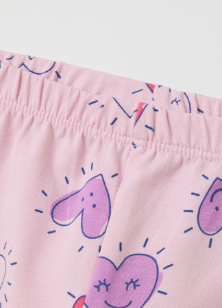 FETE - OVS Kids Colanți Roz Fete 9-36 Luni