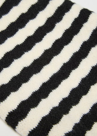 Девочки 3-10 ЛЕТ - OVS Kids Шарф Для Девочек Black-Striped Off-White 3-10 Лет