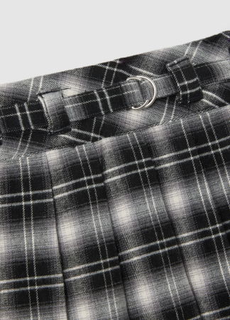 Fuste - OVS Kids Fusta Black/White Check Fete 3-10 Ani