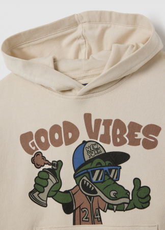 Толстовки - OVS Kids Толстовка Для Мальчиков Бежевая 3-10 Лет