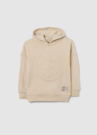 МАЛЬЧИКИ - OVS Kids Толстовка С Флисом Для Мальчиков Бежевая 3-10 Лет