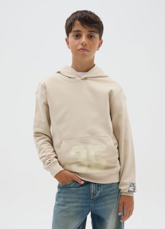 BAIETI - OVS Kids Hanorac Bleached Sand Baieti 10-15 Ani