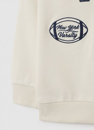 BAIETI - OVS Kids Hanorac White Smoke Baieti 3-10 Ani