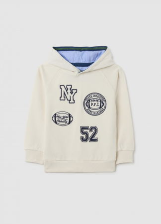 BAIETI - OVS Kids Hanorac White Smoke Baieti 3-10 Ani