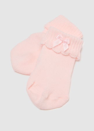 FETE - Incaltaminte Roz Fete 0-9 Luni